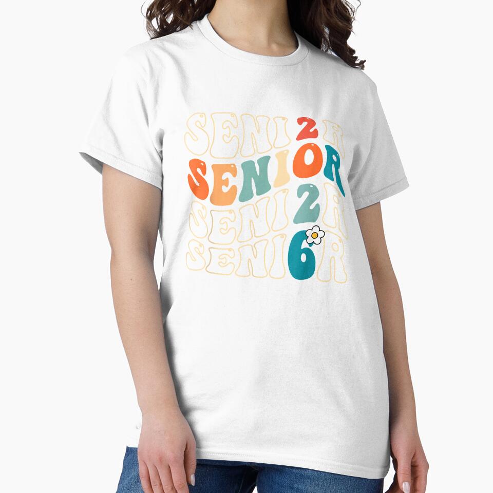 Senior 2026 Class of 2026 Retro Groovy Graduation Grad Women by Boutkimaewab