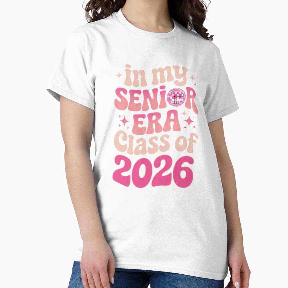 In My Senior Era Class of 2026 Disco Design by Gogetgiggles