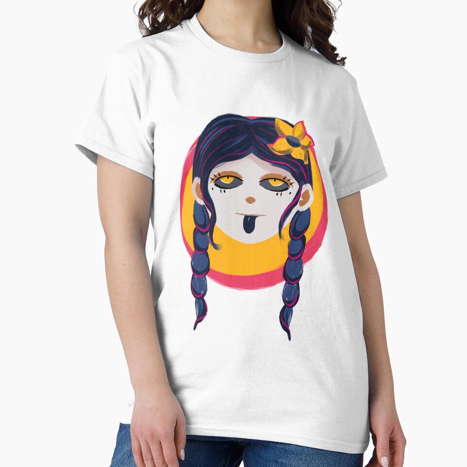 Bored Emo Girl in a Psychedelic Mood by btwjulis
