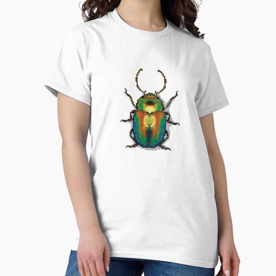 Pixel art beetle nº 011 by Kanistamps