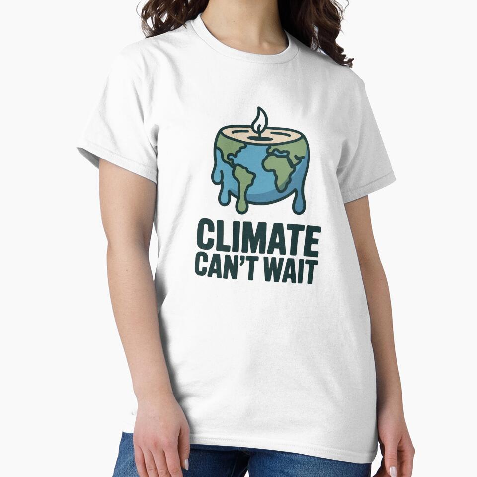 Climate Can’t Wait Act Now by Avenius Graphics
