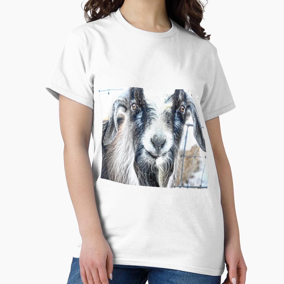 billy goat beard, goatee, panda goat by Stephanie  Skeem