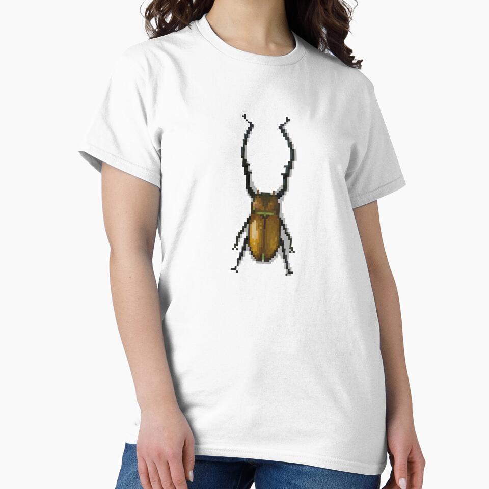Pixel art beetle nº 60 by Kanistamps