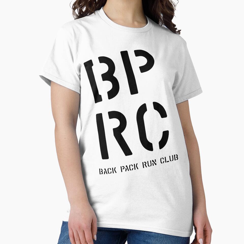 BP Run Club White by Back Pack Run Club