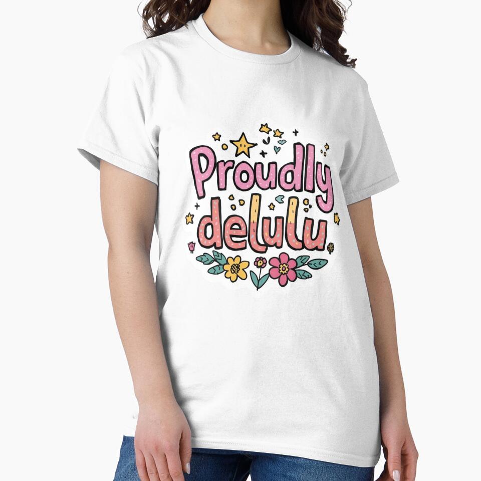 proudly Delulu quotes meme stickers| Delulu Is The Solulu Sticker | Funny Meme Aesthetic | In My Delulu Era 2026 | Kpop Delusional overthinking manVibes v10 by CosmicNook1