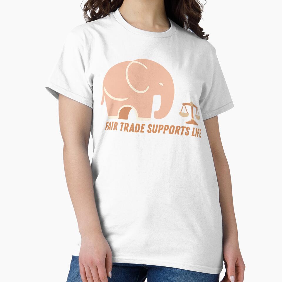 Fair Trade Supports Life – Endangered Species by LuveraxArt
