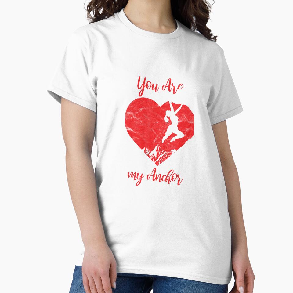 Rock Climbing Bouldering Valentines Day Climber Girl by Jutisi