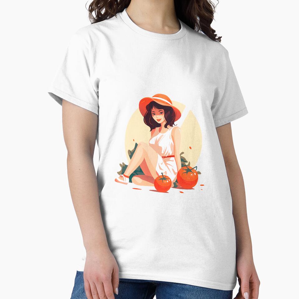 Tomato Girl Summer by NBazilenco