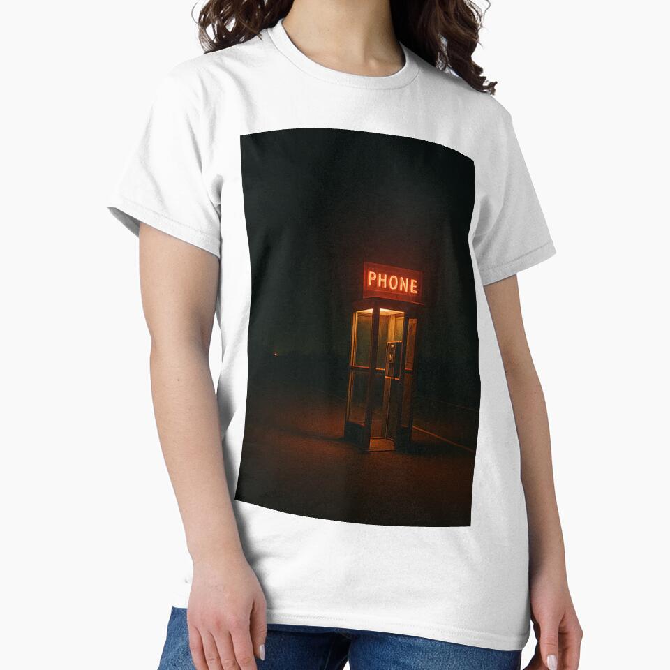 Neon Phone Booth – Analog Night Call Aesthetic by BadaBingBear