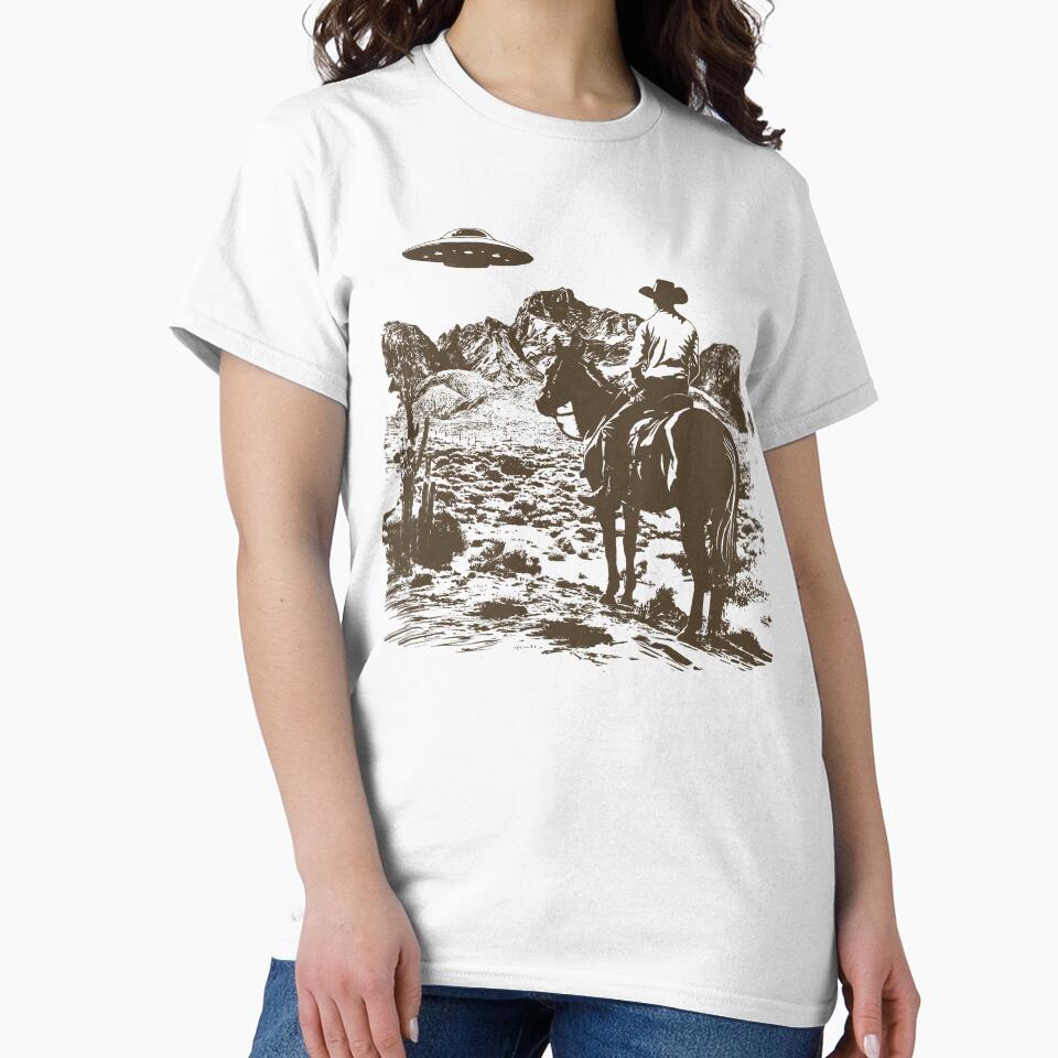 Copy of Cowboy UFO Western Brown by Jcat7