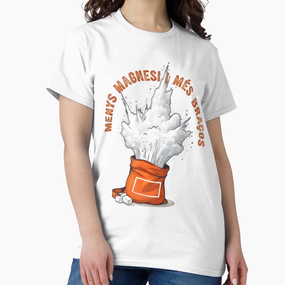 Less Chalk More Arms - Explosive Climbing Chalk Bag Art by LoopassVD