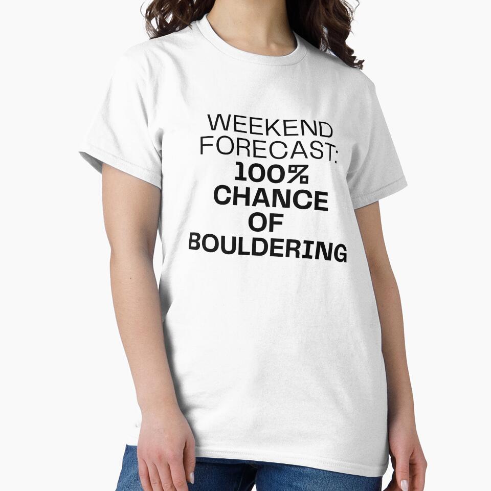 Weekend forecast : 100% chance of bouldering by NanuWear