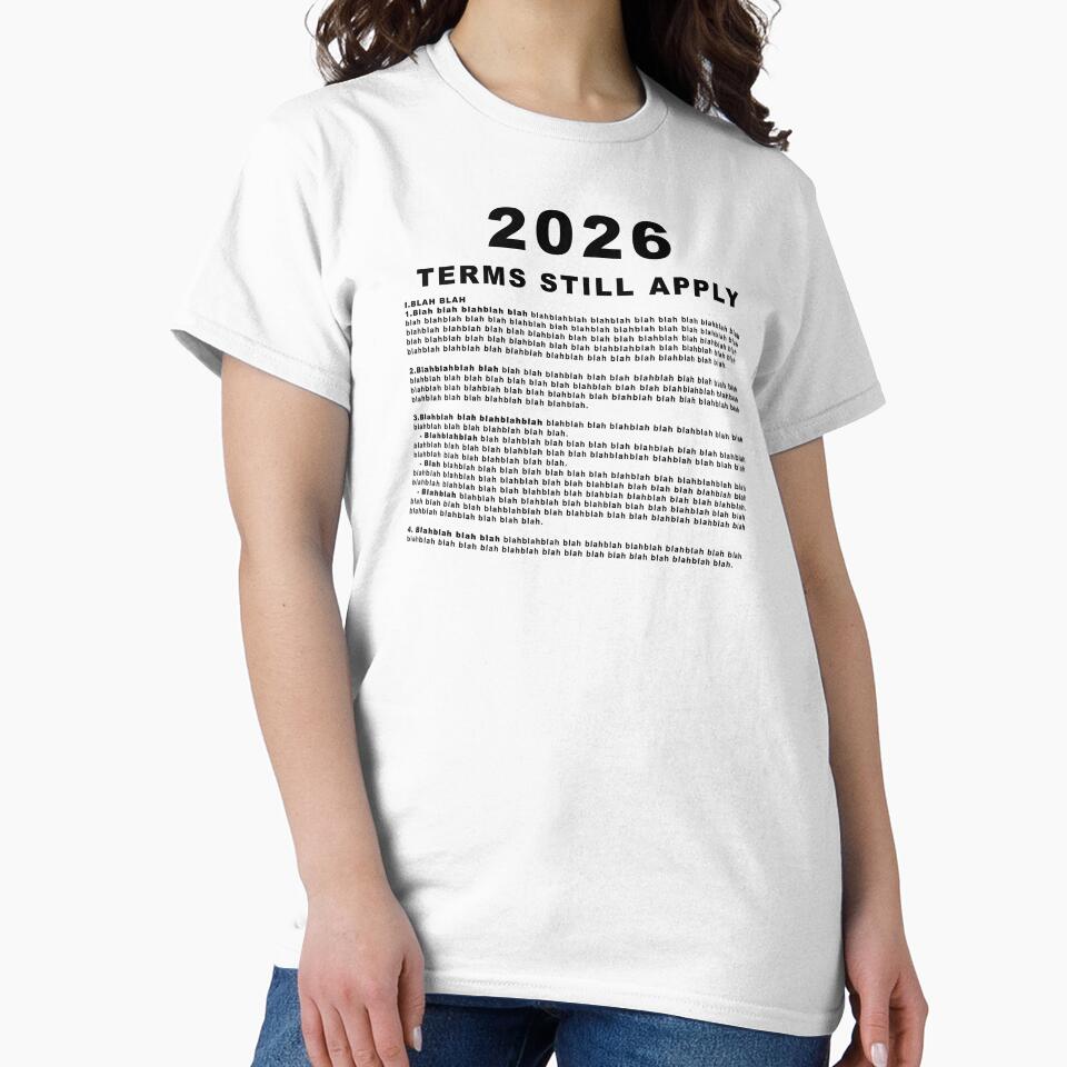 2026 Terms for the New Year by Tees And Wear