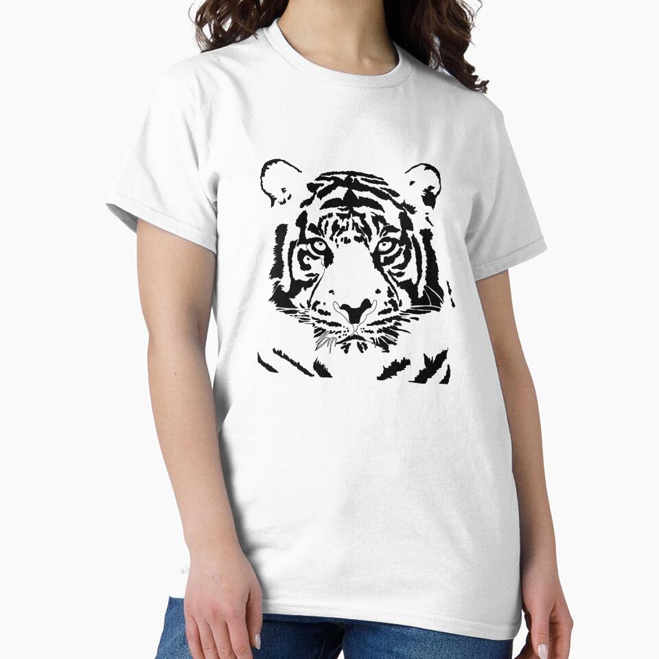 Tiger from the front by GENEST-V