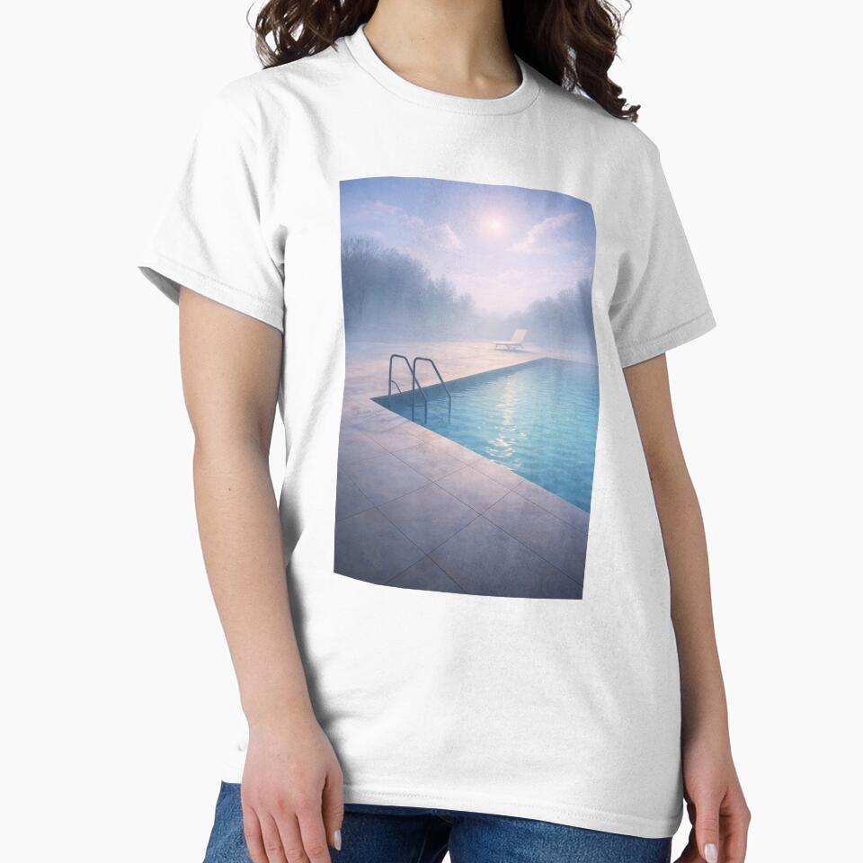 You Shouldn't Be Here – Liminal Pool Dreamscape Aesthetic by 486DesignCo