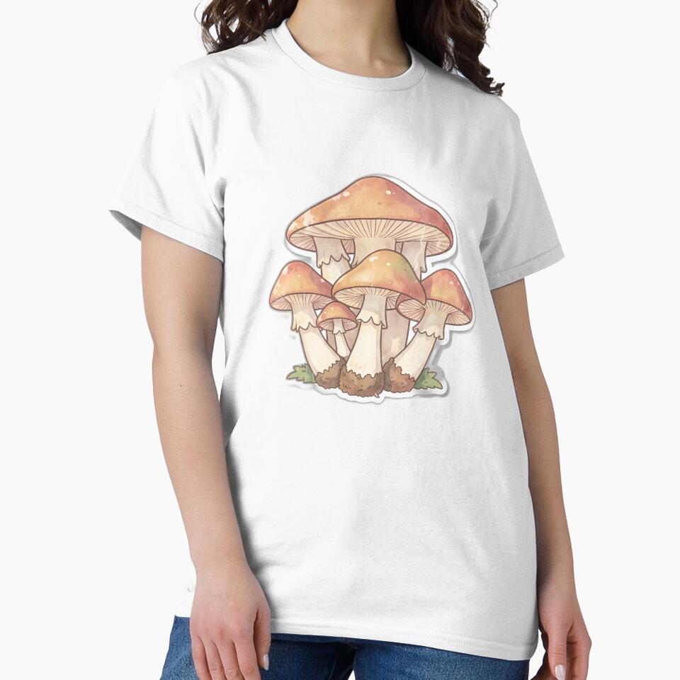 Cute Magical Mushroom Sticker | Whimsical Cottagecore Fantasy Art  Alternative Titles by Hari Arts