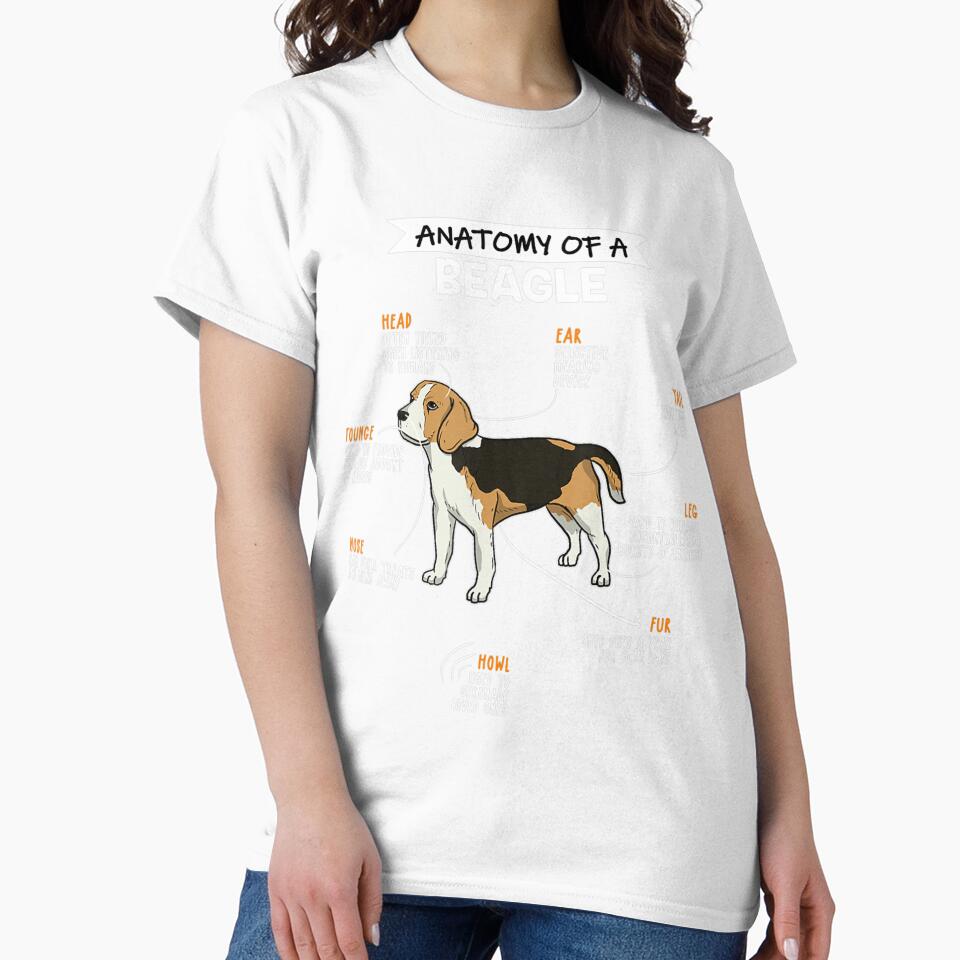 Anatomy Of A Beagle Dog Funny Dog Lover by dbvlpyyoazl38