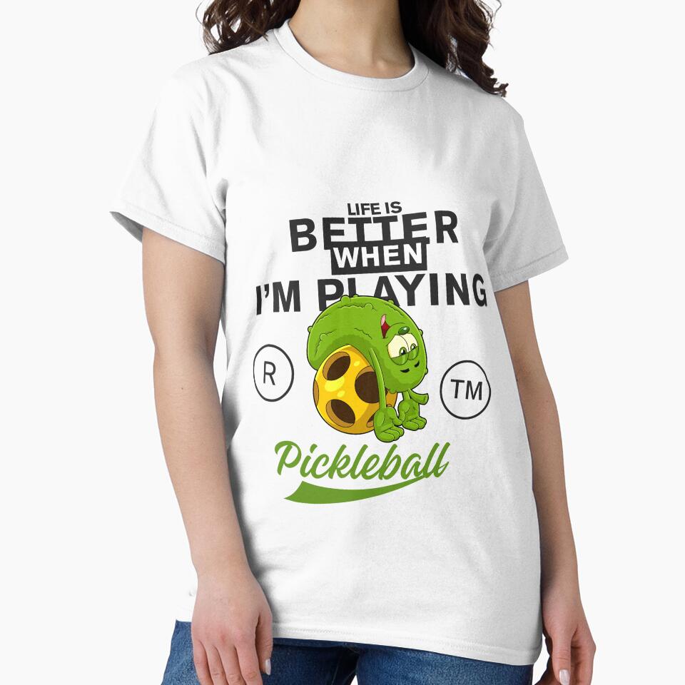 Life is better when I'm playing pickleball by Peerless-Prime