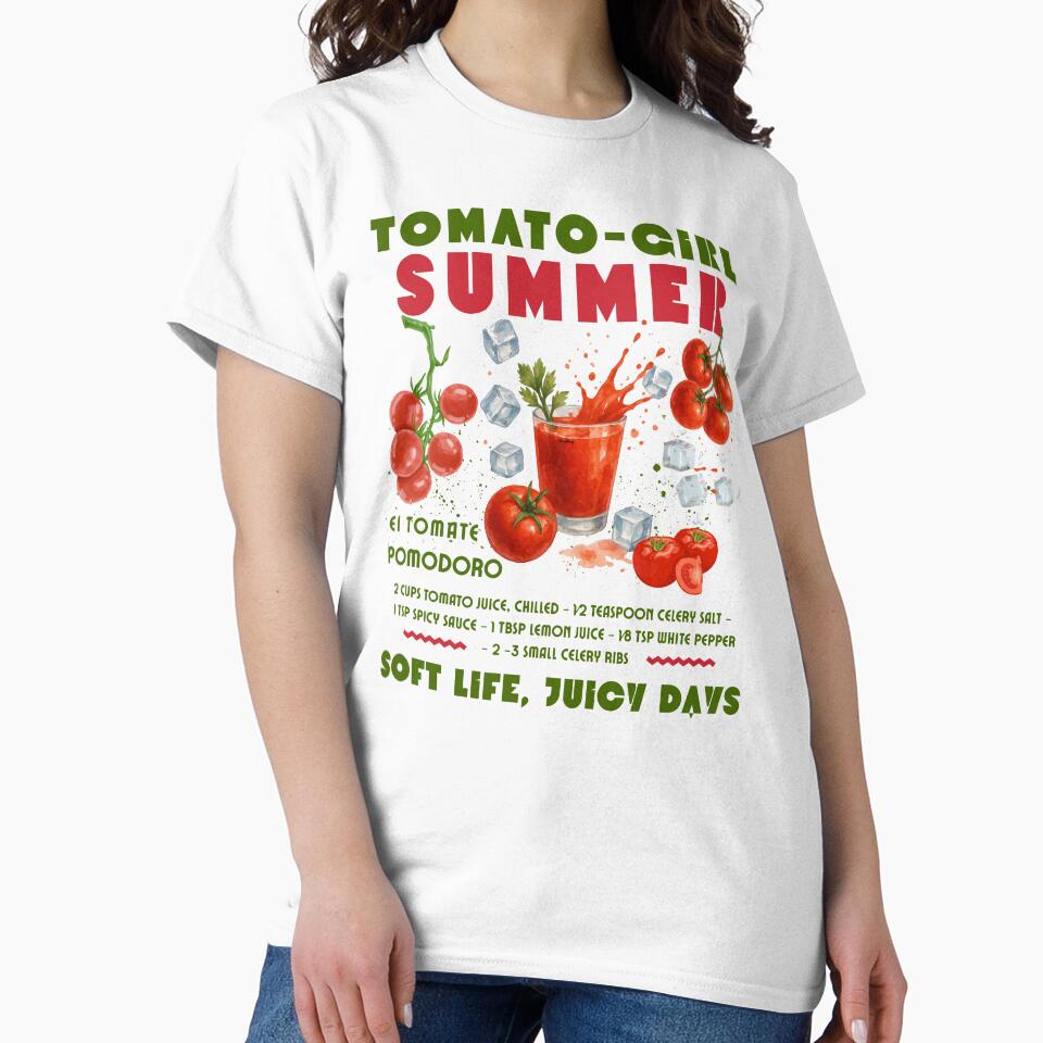 Tomato Girl Summer Aesthetic Mocktail Recipe Soft Life Juicy Days by BeaverFriends