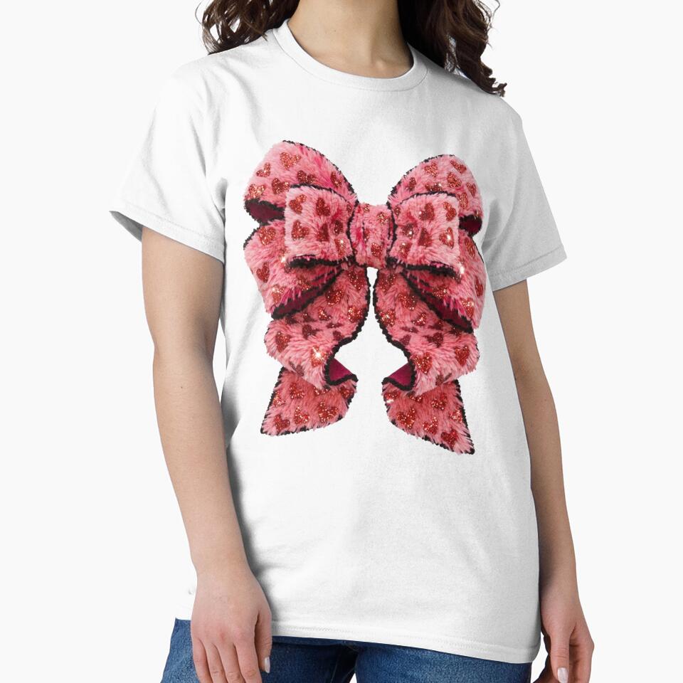 Faux Yarn Coquette Bow Valentine Design by minlik