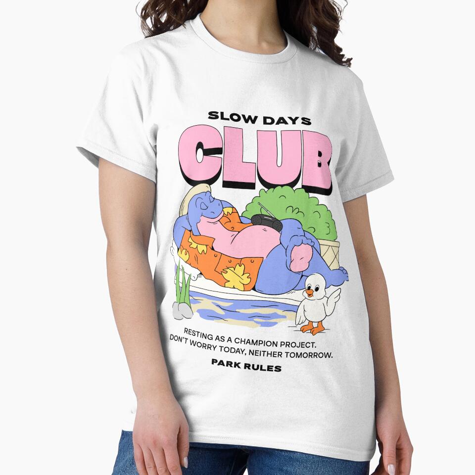 Retro Chill Dinosaur Vacation Mascot by RiderSpoon
