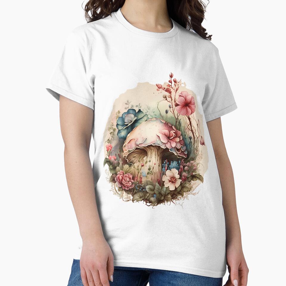 Floral Mushroom Bouquet by kijaywensela