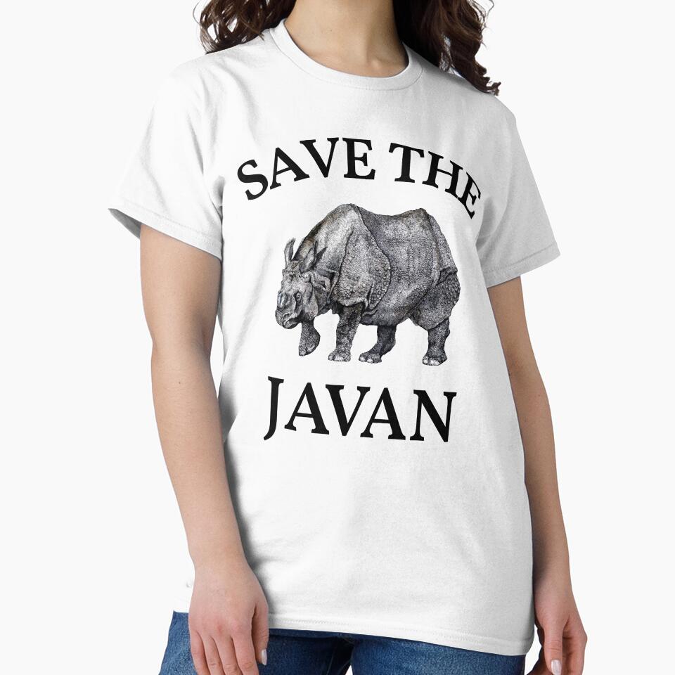 Javan Rhino Endangered Species Rhinoceros by The Junto Shop