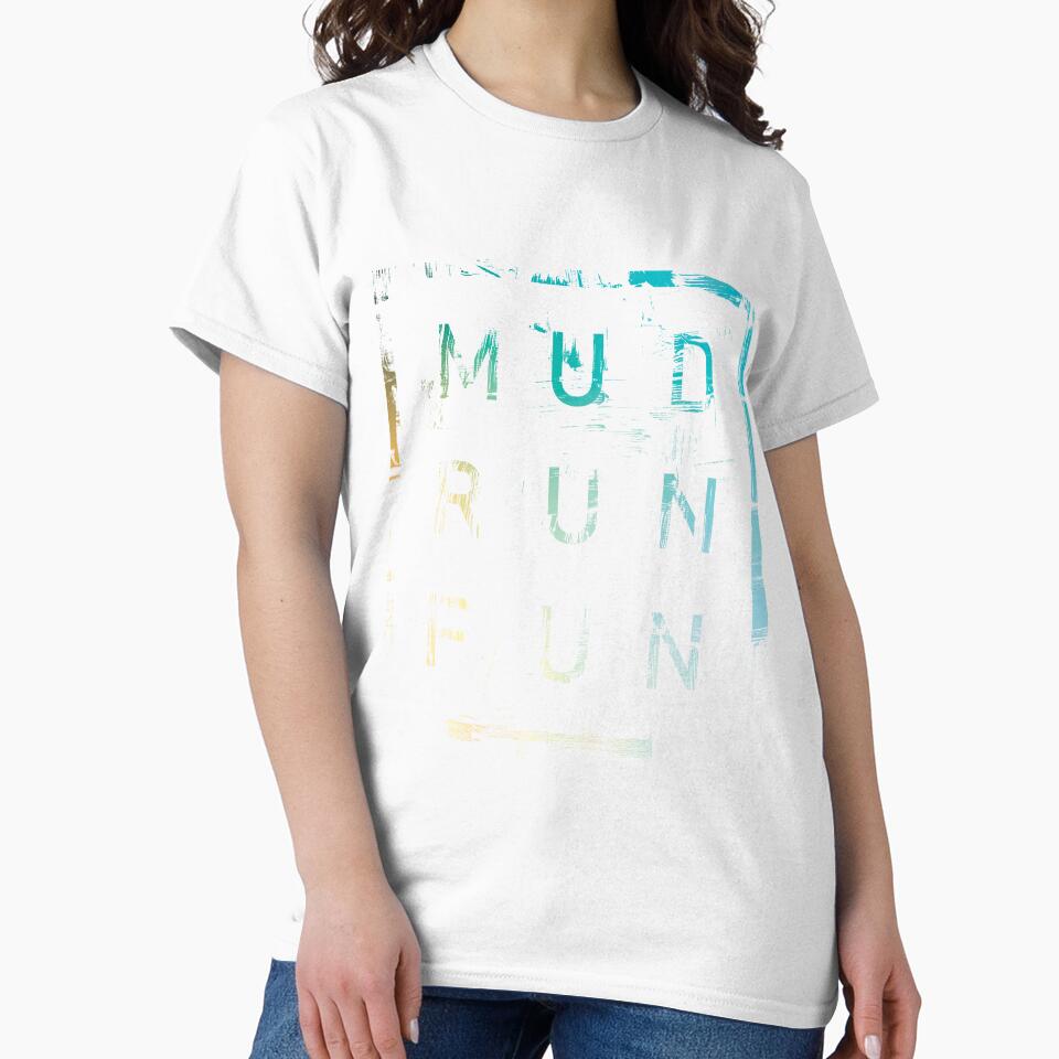 Mud Run Fun Tough Mudder MULTI COLOR Trail Running by BOBSMITHHHHH