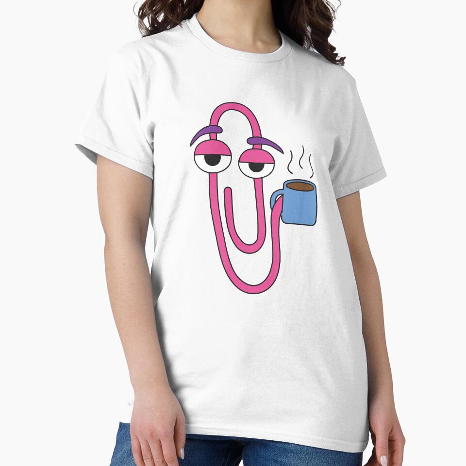 Retro Clippy with Coffee by anamichele