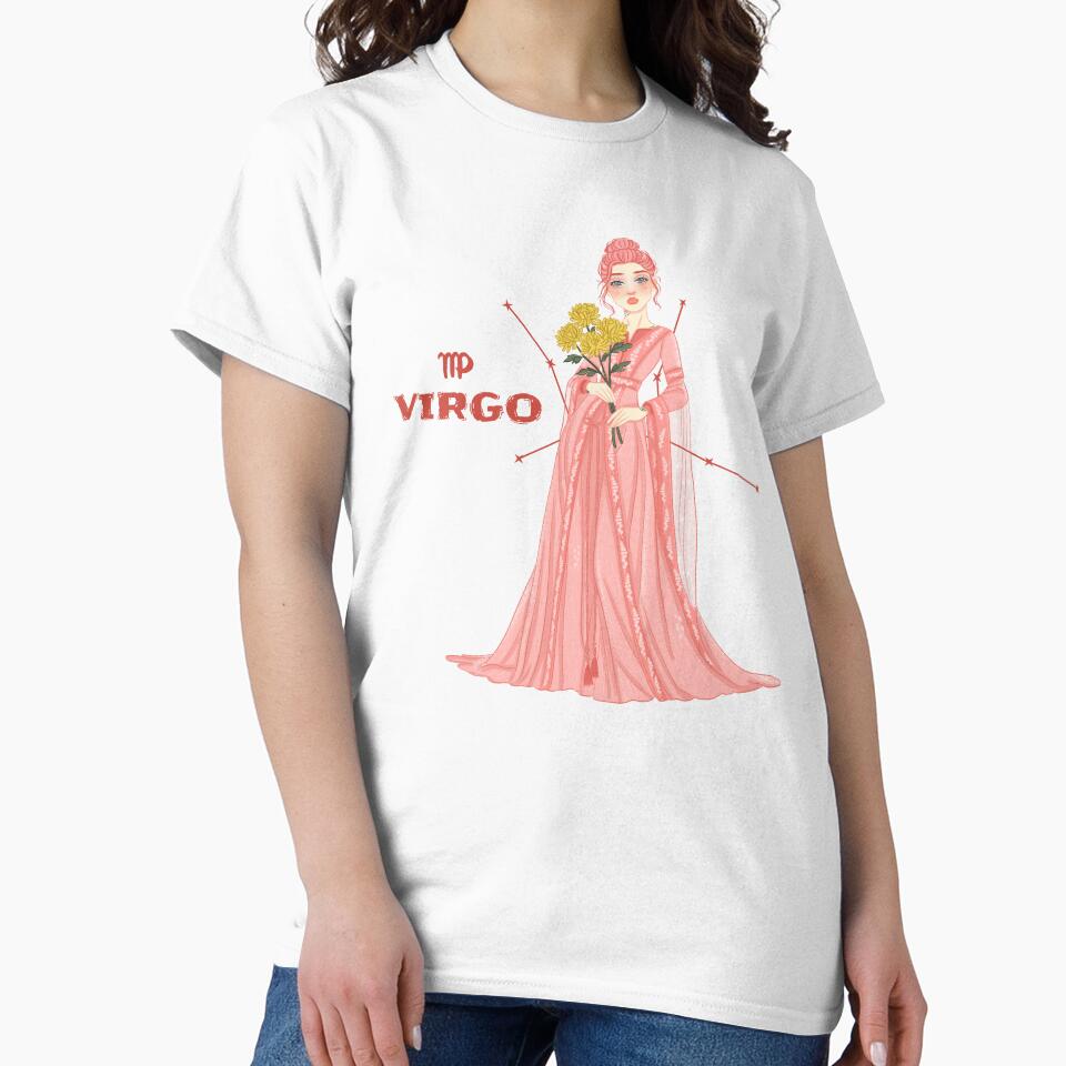 Virgo Girl Minimal Earthy Cosmic Art by Iqrapixels