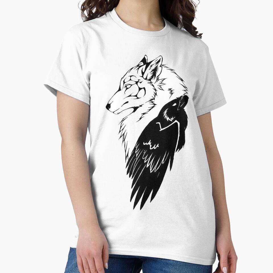 Wolf and Raven by RagnarokDesigns