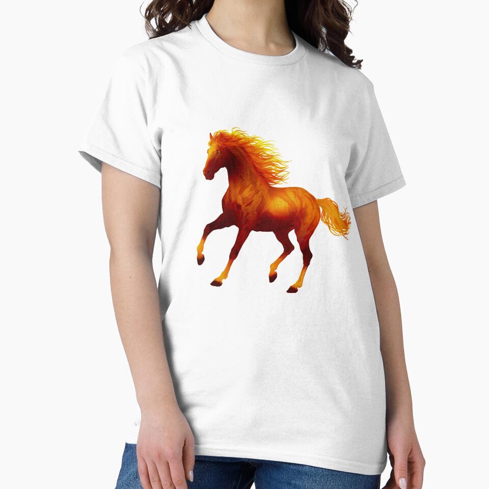 Fire horse by arastomatoesart