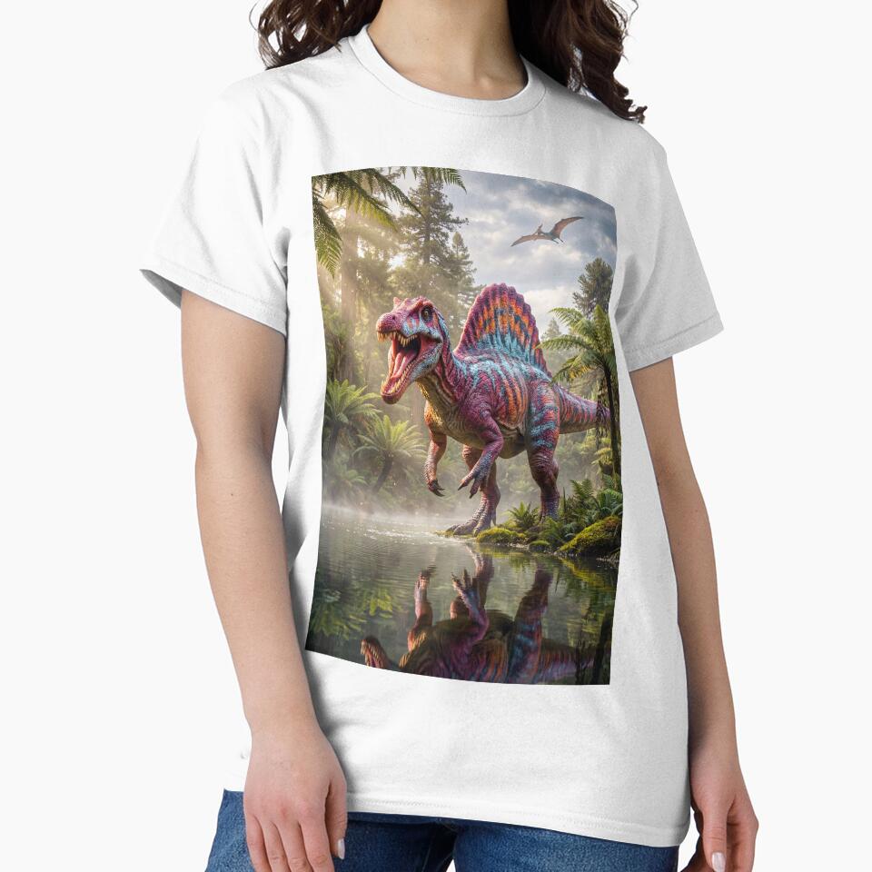 Colorful Dinosaur: Spinosaurus by Tridentulus