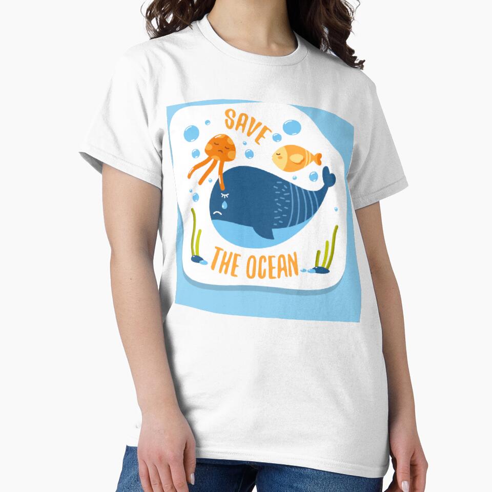 A Glimpse into Marine Life with Fish &Octopus" by AS-Graphics