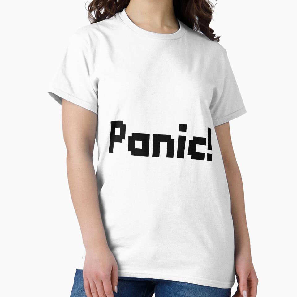 Retro Pixel "Panic!" quote Sprite by Geckoco