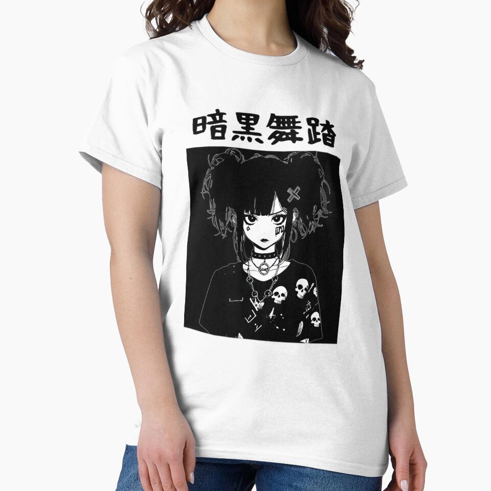 Goth Grunge Anime Girl Manga Aesthetic Streetwear #517 by mika-gallery