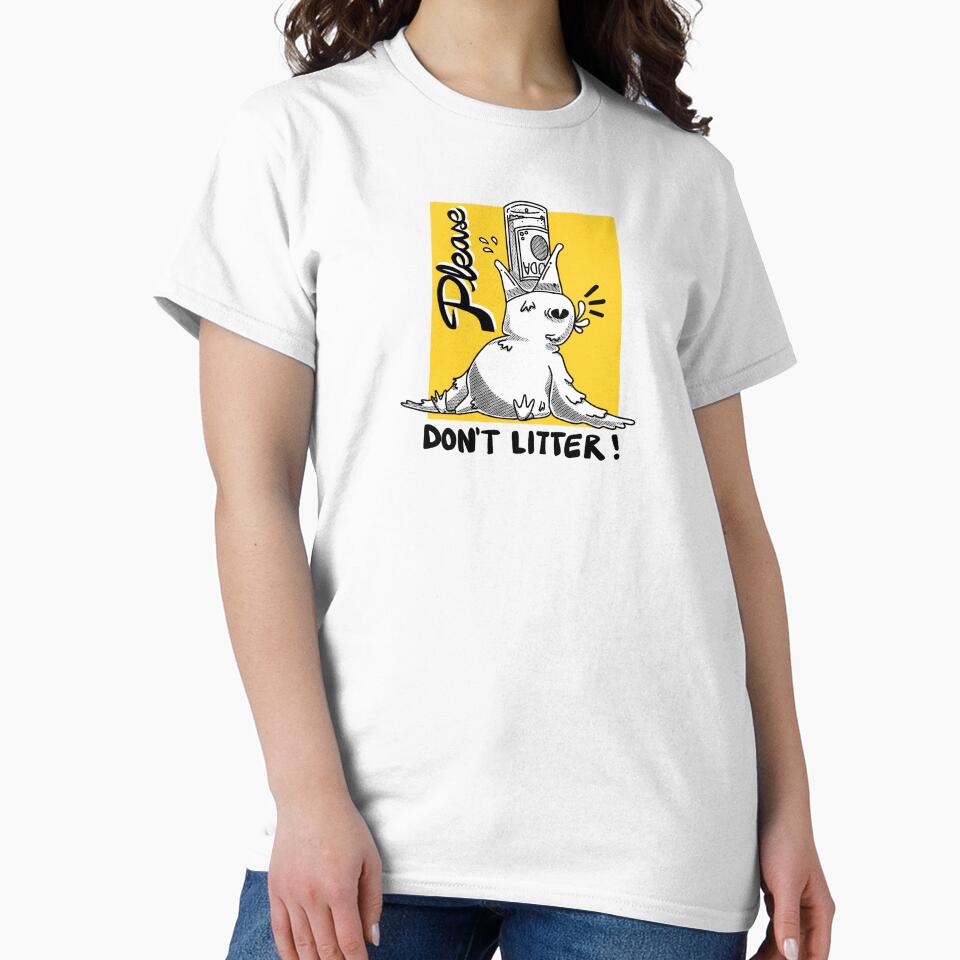 Don´t litter bird by hatchentinta