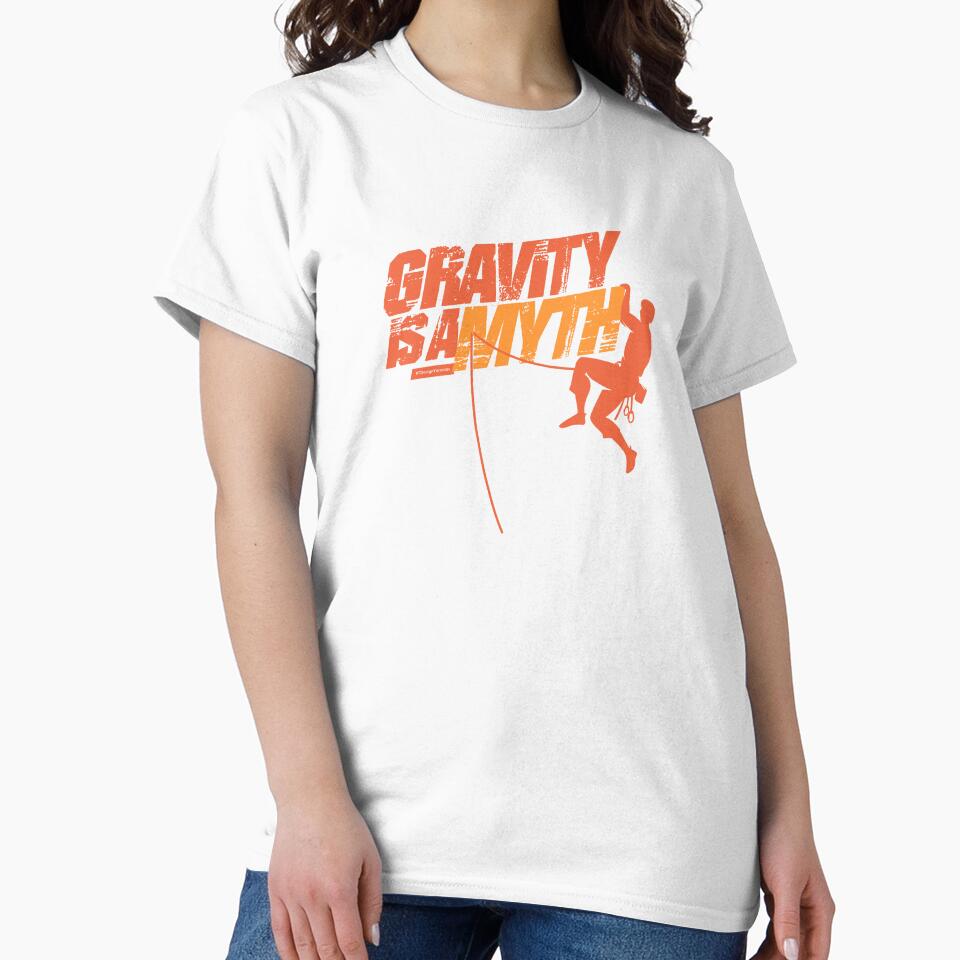 Gravity is a myth (the rock climber) by Yaroslav Pronyuk