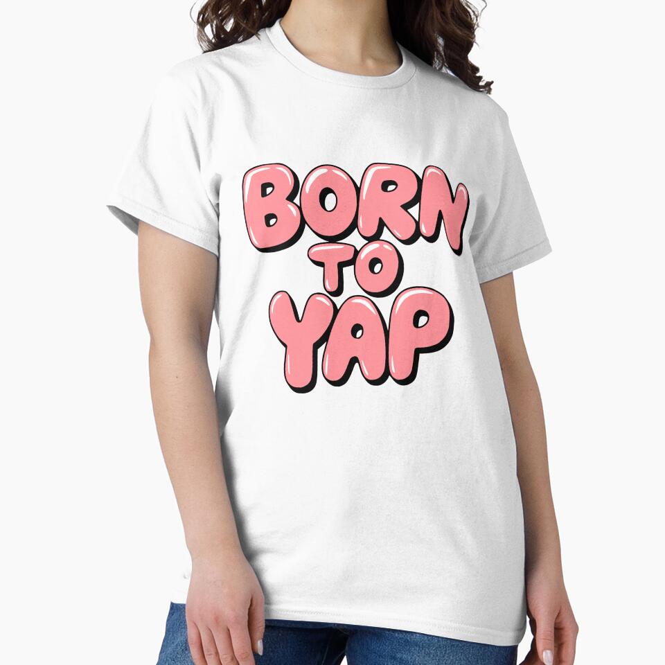 Born To Yap! Funny Pink by PMCreative