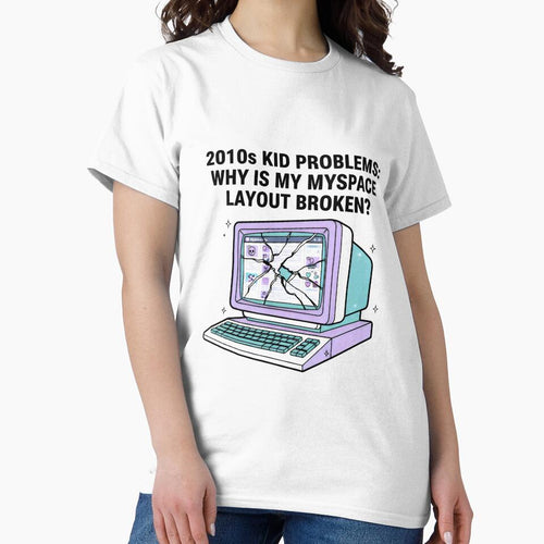 2010s Kid Problems Broken MySpace Layout Retro Tech Art by SplashTastic