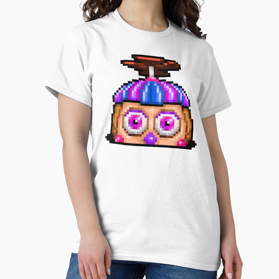 Five Nights at Freddy's 2 - Pixel art - JJ / Balloon Girl by GEEKsomniac