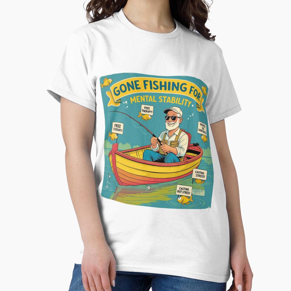 Gone Fishing for Mental Stability by Nature's Palette