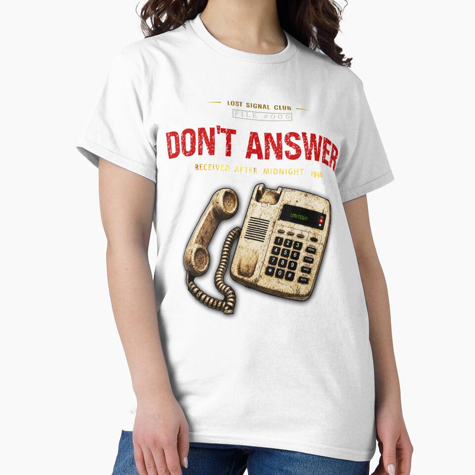 Lost Signal Club File 005 Don't Answer Retro Phone Horror by Pavelus