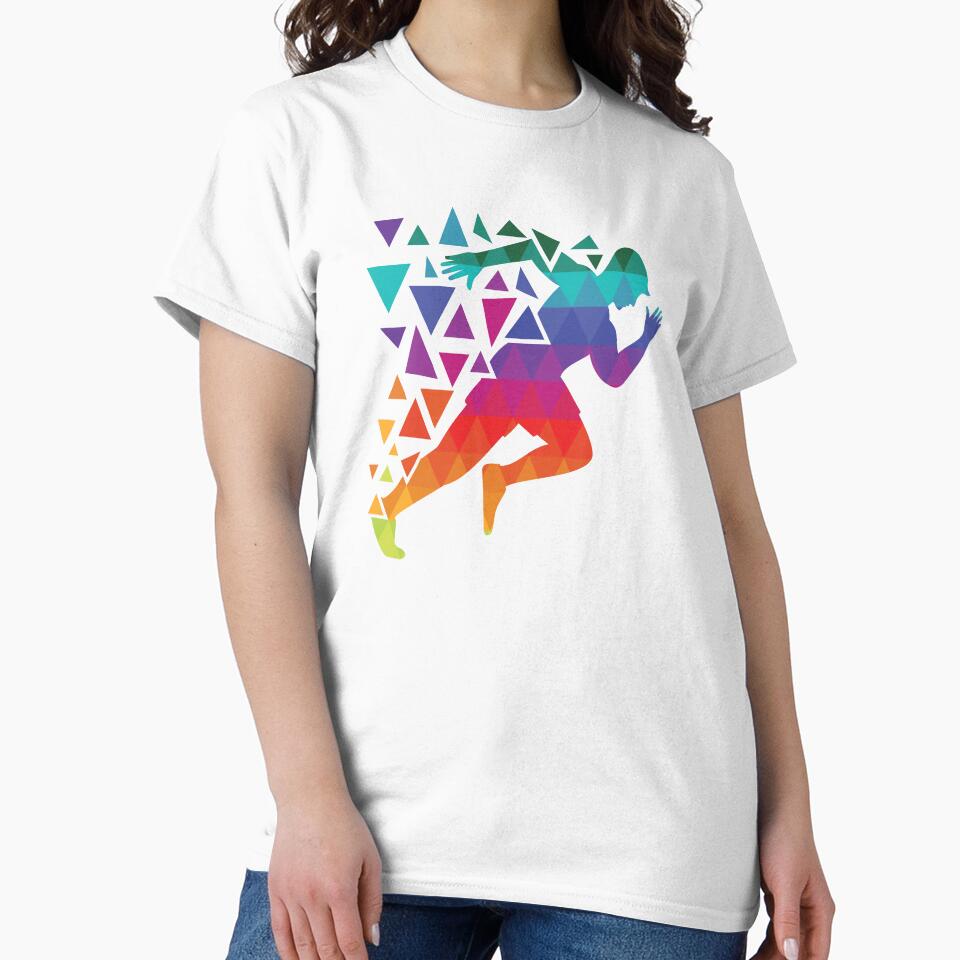 colorful running by Alainaroyal