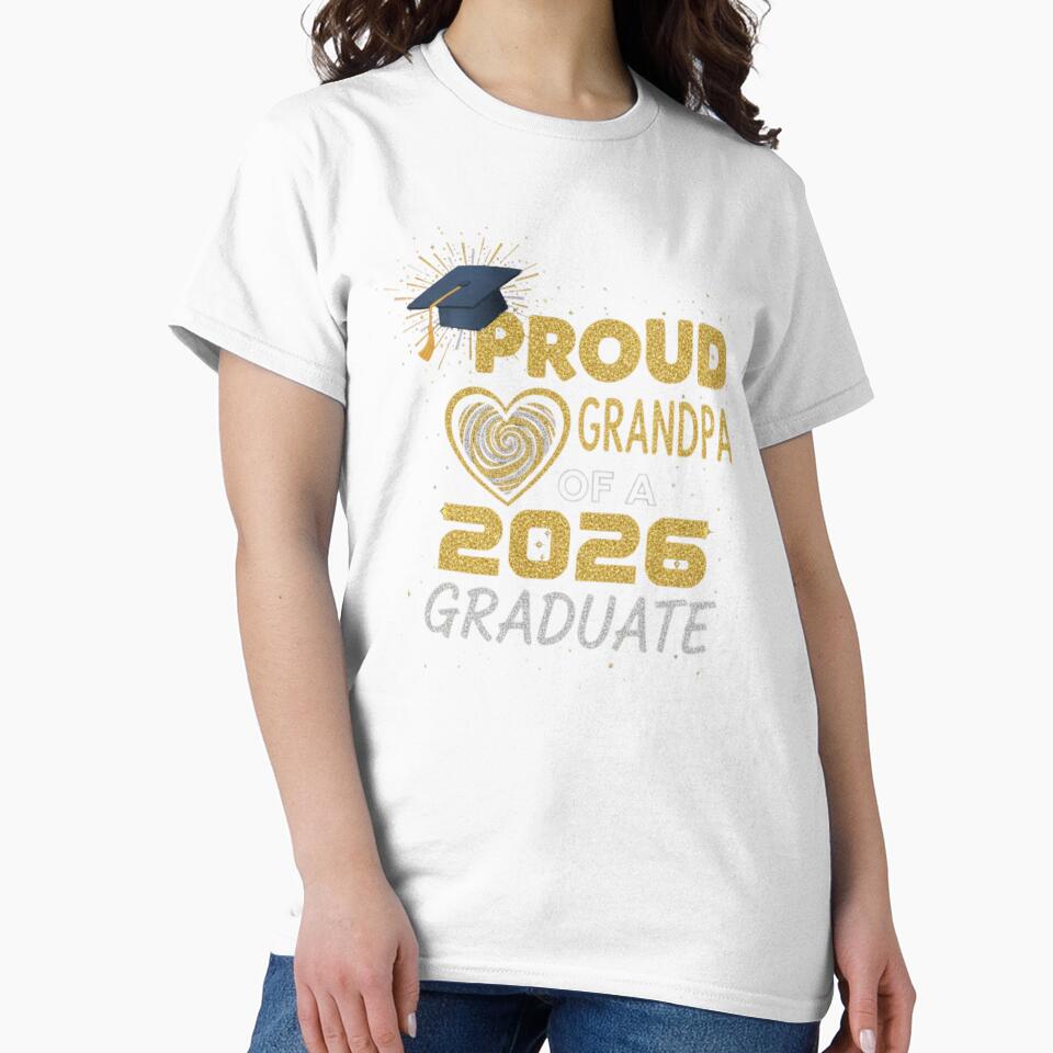 Proud Grandpa Of A 2026 Graduate Grandparent Family Celebration by salmzouriart