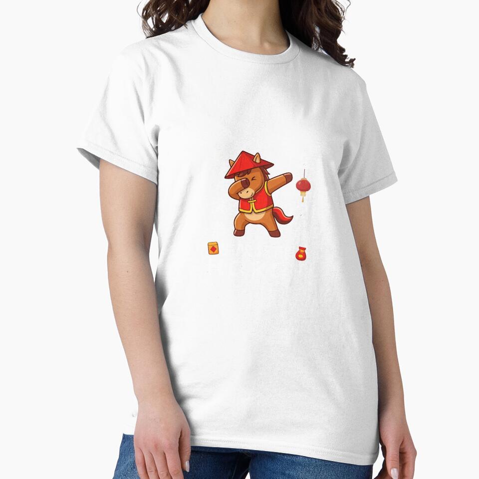 Happy Chinese New Year 2026 Year of the Horse Cute Horse Design by kiralynstration