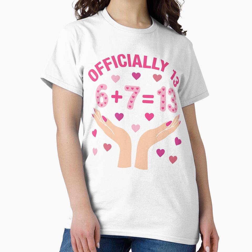 Funny Math Lover Thirteenth Birthday Celebration For Teen Girls by NADIASHOP86