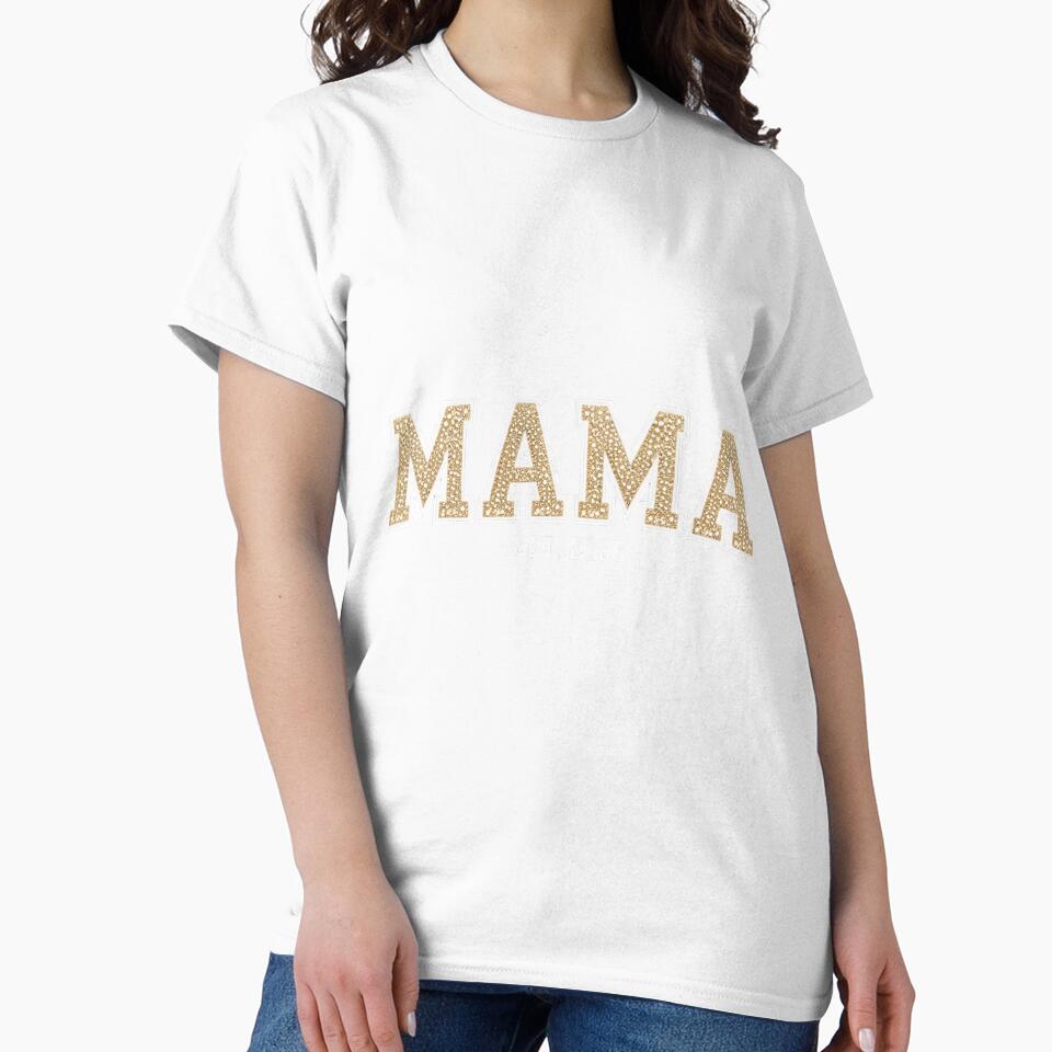 Mama Est 2026 Leopard Baby Mother New Mom to Be 2026 by Rrettgison