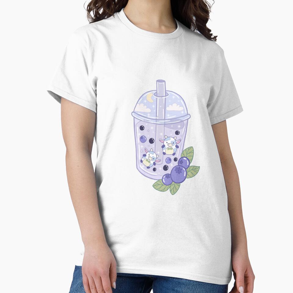 Blueberry Milk Boba Tea by Enchanted-Trees