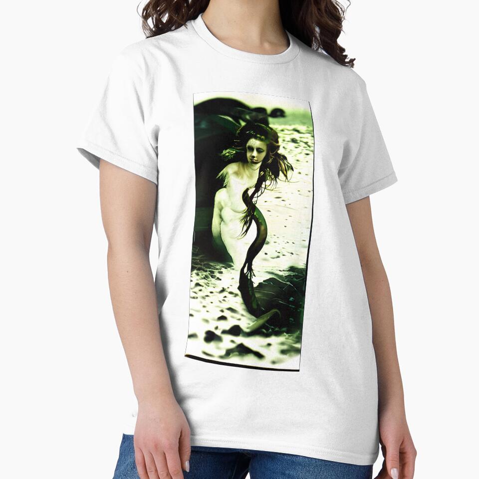 My beautiful, disturbing mermaid (option 1) by kiertwice